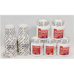 BAG OF ASSORTED PAIN MEDICINE