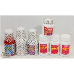 BAG OF ASSORTED PAIN MEDICINE