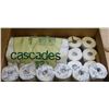 Image 1 : LARGE BOX OF COMMERCIAL TOILET PAPER ROLLS