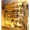 Image 1 : LARGE ROLLING METAL RACK W/ASSORTMENT OF PROPELLER