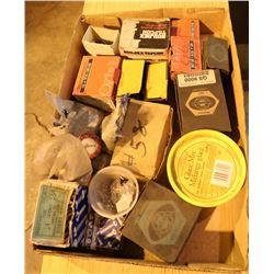 FLAT OF ASSORTED NEW BOLTS, SCREWS & MORE