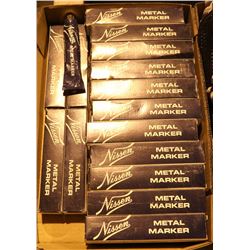 FLAT OF NEW NISSEN METAL MARKERS