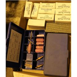 FLAT OF ASSORTED WELDING TIPS AND ACCESSORIES