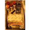 Image 1 : MISC LOT: INCLUDES ENAMEL PAINT, DRILL BITS, HAND