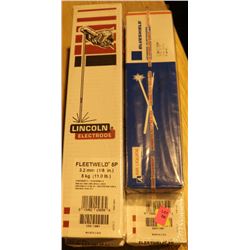 3 BOXES OF LINCOLN ELECTRIC FLEETWELD 5P 1/8" ROD