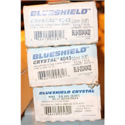 3 BOXES OF AIR LIQUIDE WELDING WIRE, CRYSTAL 4043