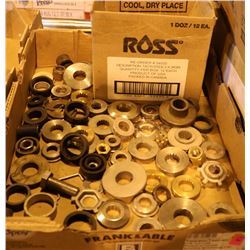FLAT OF ASSORTED PROPELLER HUB ACCESSORIES