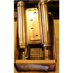 PAIR OF BOMMER SPRING HINGES, SIZE 6 X 4.5