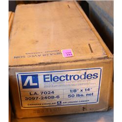 AIR LIQUIDE 1/8 X 14 WELDING RODS