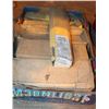 Image 1 : FLAT OF 6 OPEN BOXES OF VARIOUS WELDING ROD