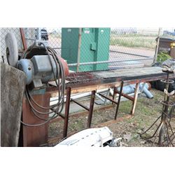 KEM INDUSTRIAL CUT OFF SAW, 220V, W/ ROLLING