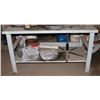 Image 1 : 30" X 60" STEEL TABLE (TABLE ONLY)