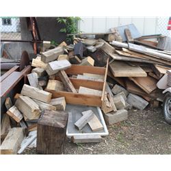 LOT OF MISC WOOD