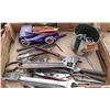 Image 1 : FLAT OF HAND TOOLS INCLUDES ALLEN KEYS, PLIERS & MORE