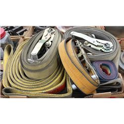 FLAT OF ASSORTED STRAPS