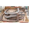 Image 1 : LOT OF 4 LARGE CLAMPS