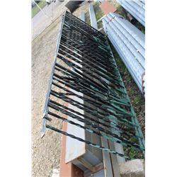 LOT OF 3 LENGTHS OF RAILING