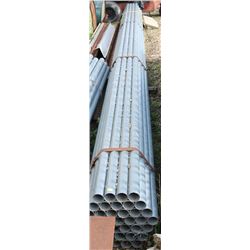 37 LENGTHS OF 2" X 20FT GALVANIZED PIPE
