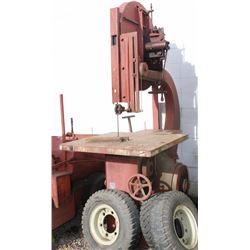 OLIVER 2 SPEED BAND SAW, TWO PHASE POWER
