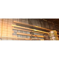 LARGE LOT OF ALUMINUM C-CHANNEL & TUBE