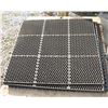 Image 1 : LOT OF FIVE 3FT X 3FT RUBBER CONCRETE MATS