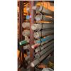 Image 1 : LOT OF ASSORTED WELDING ROD (CONTENTS ON RACK)