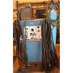 MILLER 330A, MIG, TIG, & STICK WELDER, BOTTLES