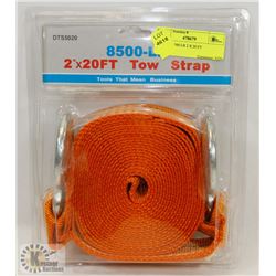 SEALED 8500 LB 2 X 20 FT