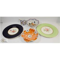 BOX OF VINTAGE PORCELAINS