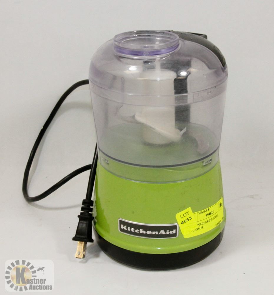 KITCHENAID GREEN FOOD PROCESSOR