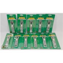 SET OF 11 ZIP CLIPS. HOUSEHOLD.