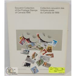 1986 SOUVENIR COLLECTION OF POSTAGE STAMPS