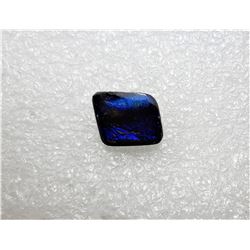 15)  PURPLE & BLUE FIRE AMMOLITE GEMSTONE