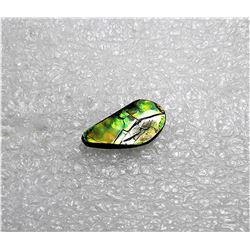 14)  GREEN FIRE AMMOLITE GEMSTONE