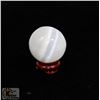 Image 1 : #149-NATURAL SELENITE HEALING SPHERE BALL