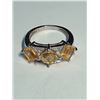 Image 2 : 50) STERLING SILVER CITRINE RING
