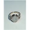 Image 2 : 43) STERLING SILVER MOONSTONE RING