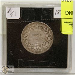 1839 VICTORIAN SILVER SCHILLING