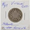 Image 1 : 1842 VICTORIAN STERLING SILVER SCHILLING