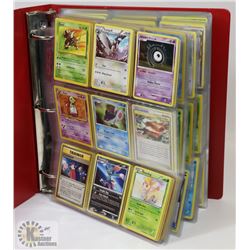 BINDER WITH OVER 570 POKÉMON CARDS - ASSORTED SETS