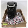 Image 1 : KUERIG COFFEE MAKER WITH PODS