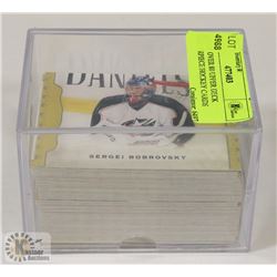 LOT OF OVER 80 UPPER DECK MASTERPIECE HOCKEY CARDS