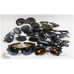 BAG OF ASSORTED DRUG STORE CLOSURE SUNGLASSES