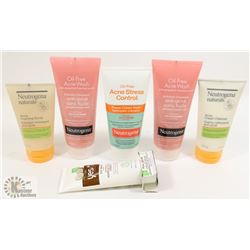 BAG OF ASSORTED ACNE CREAMS