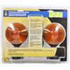Image 1 : NEW 12 V RED/AMBER MAGNETIC TOW LIGHT KIT