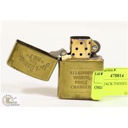 ORIGINAL JACK DANIELS ZIPPO