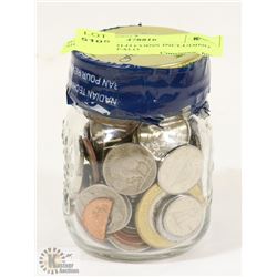BAG OF WORLD COINS INCLUDING SILVER, BUFFALO