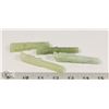 Image 1 : LOT OF 4 JADE CARVED CIGARETTE HOLDERS.