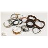 Image 1 : BAG WITH ASSORTED BRACELETS INCL LEATHER & TIBETAN