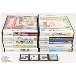 NINTENDO DS 14 GAME LOT